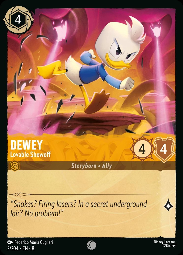 Dewey - Lovable Showoff, Reign of Jafar · 2/204