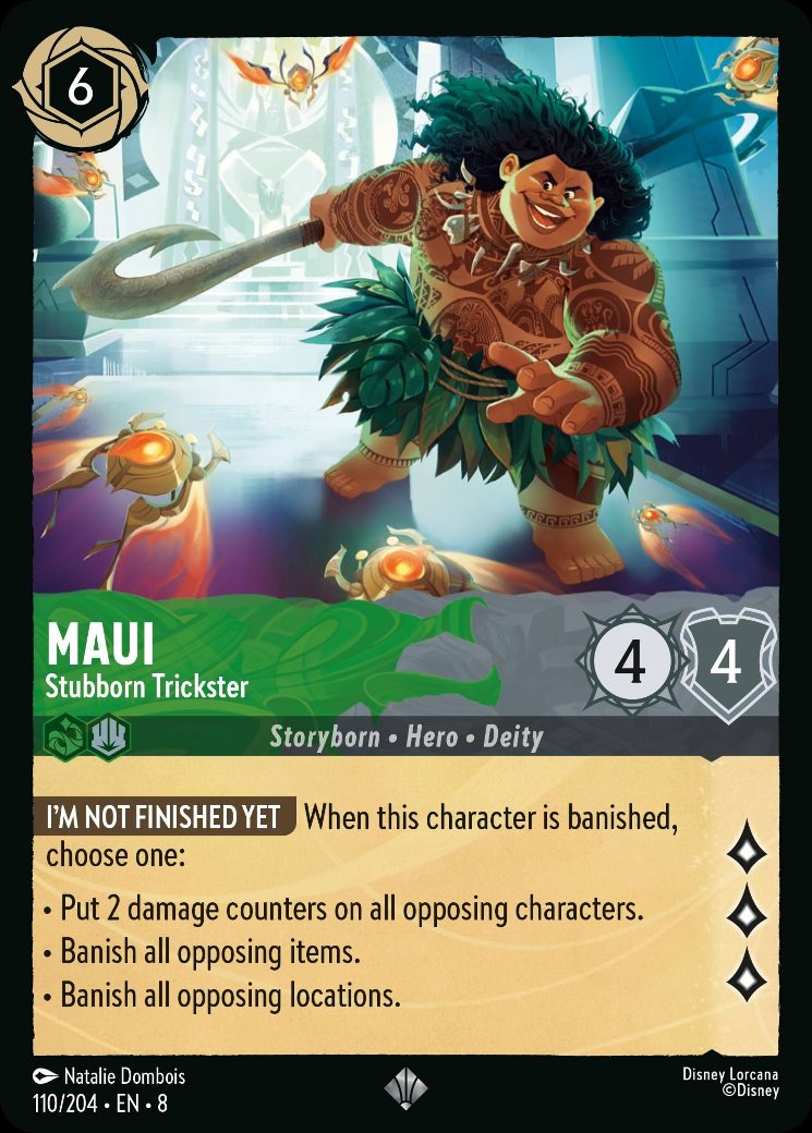 Maui - Stubborn Trickster, Reign of Jafar · 110/204