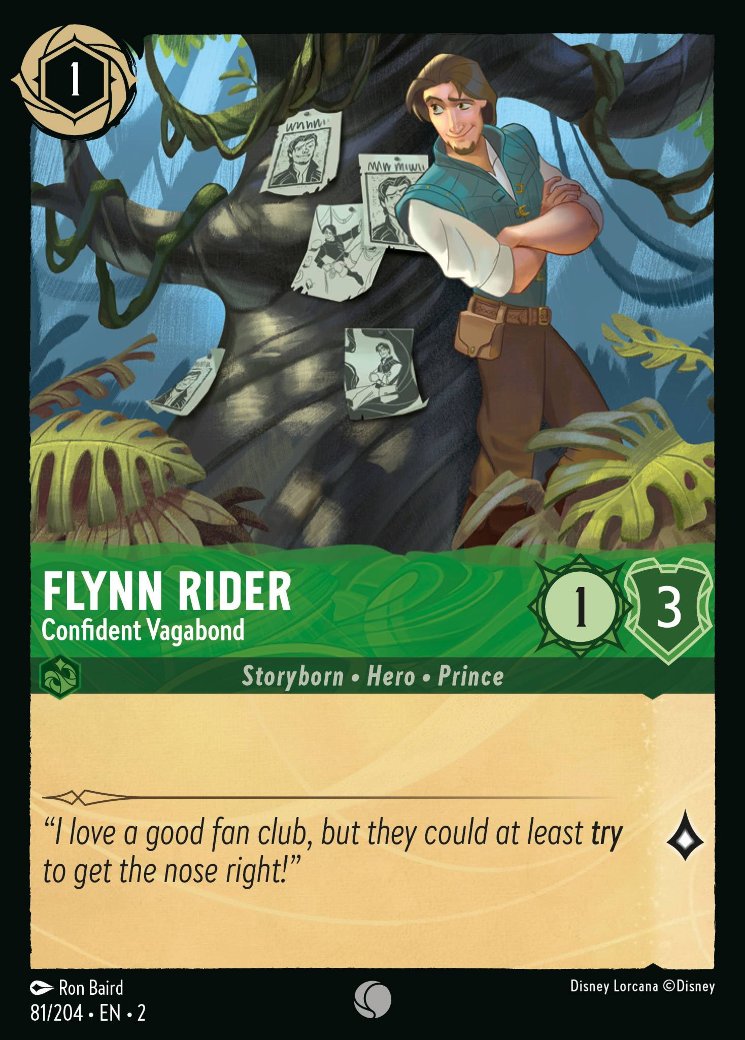 Flynn Rider - Confident Vagabond, Rise of the Floodborn · 81/204