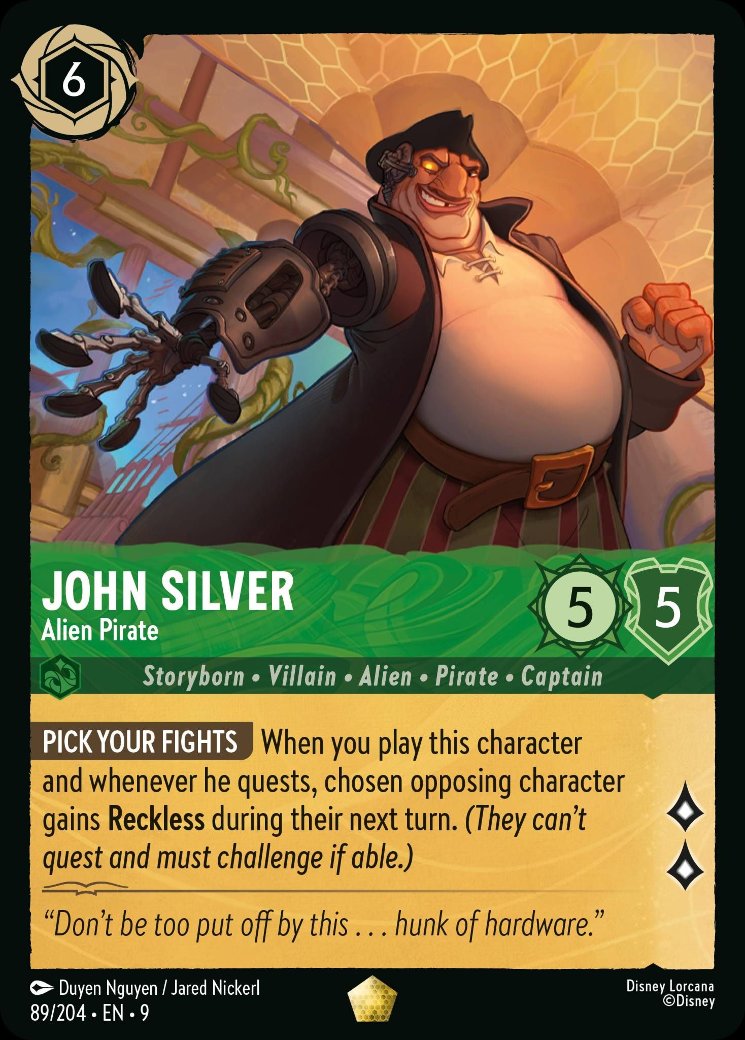 John Silver - Alien Pirate, Fabled · 89/204