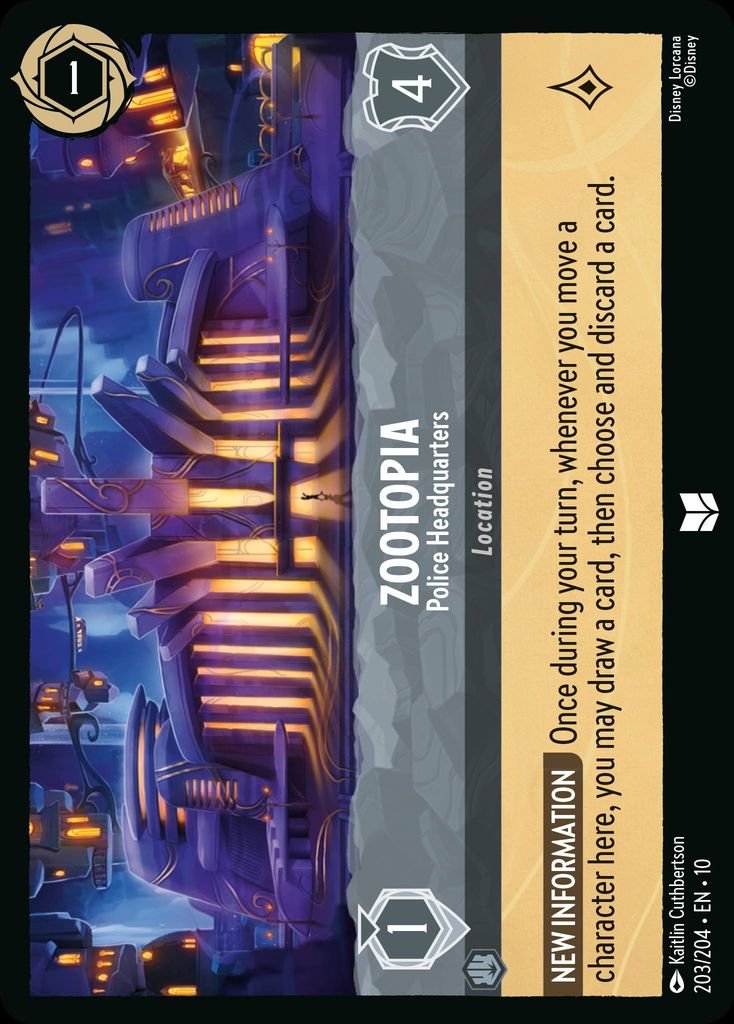 Zootopia - Police Headquarters, Whispers in the Well · 203/204