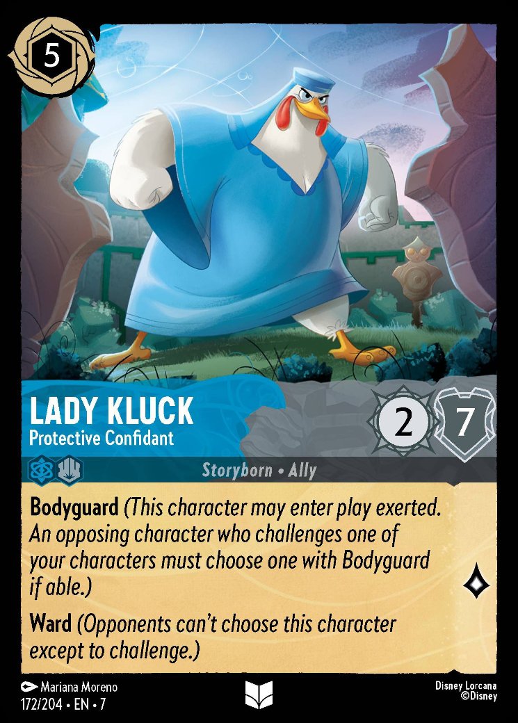 Lady Kluck - Protective Confidant, Archazia's Island · 172/204