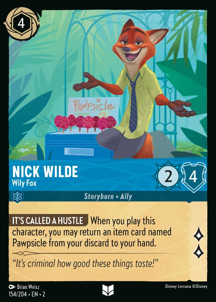Nick Wilde - Wily Fox, Rise of the Floodborn · 154/204