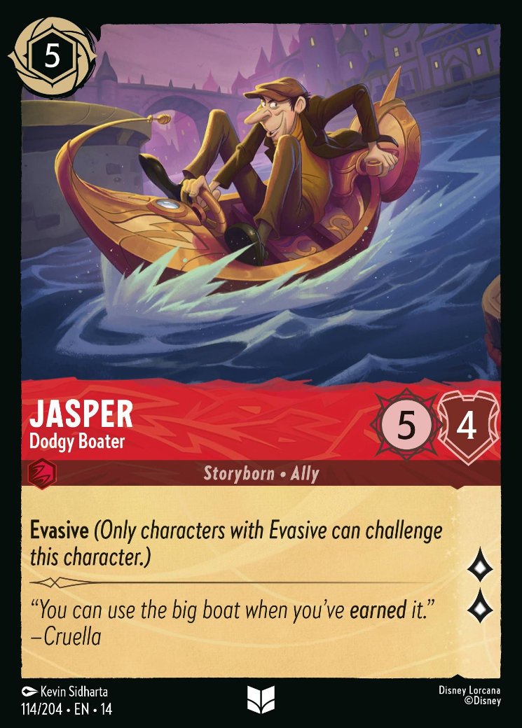 Jasper - Dodgy Boater, Hyperia City · 114/204