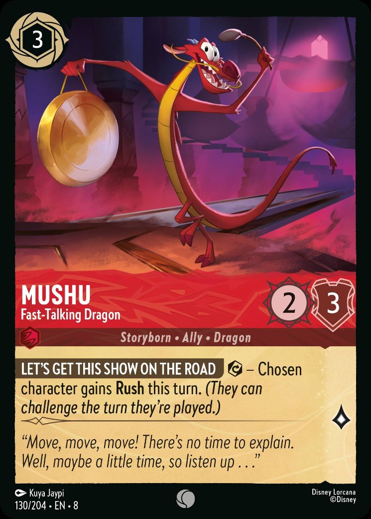 Mushu - Fast-Talking Dragon, Reign of Jafar · 130/204