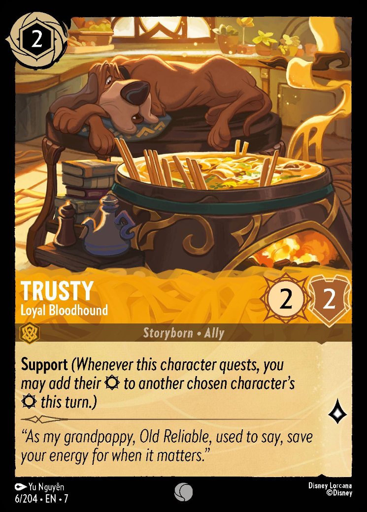 Trusty - Loyal Bloodhound, Archazia's Island · 6/204