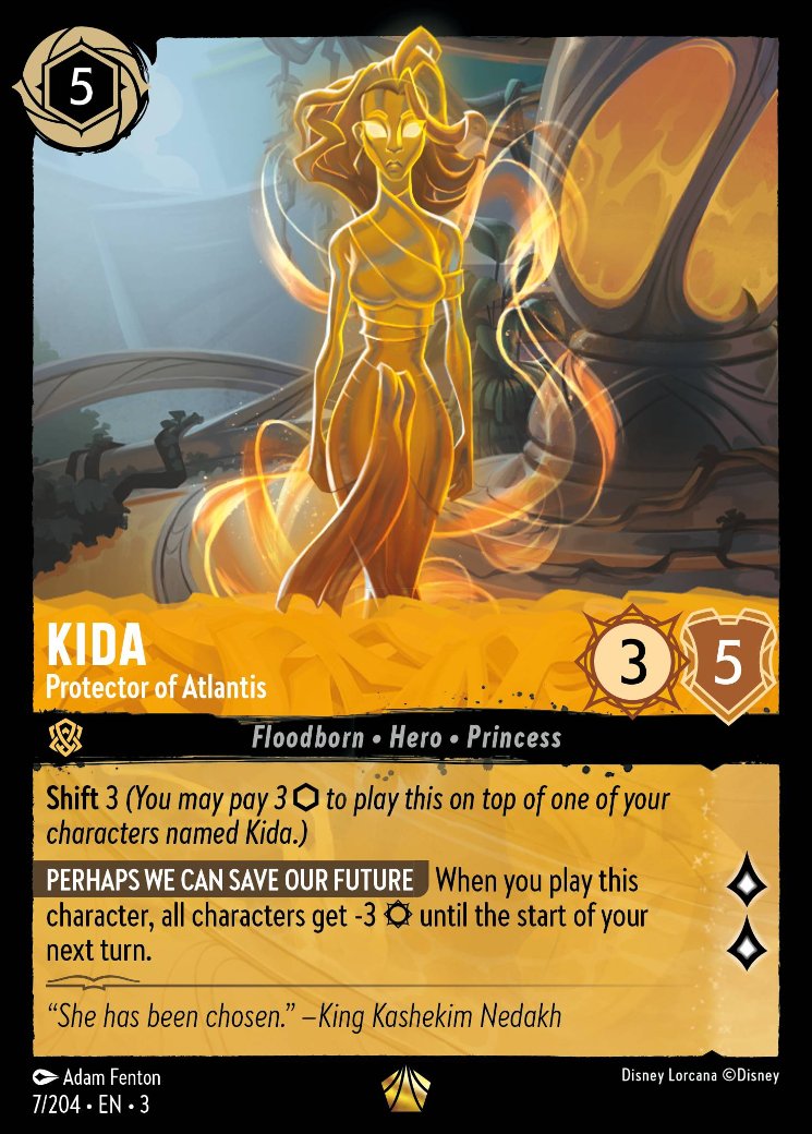 Kida - Protector of Atlantis, Into the Inklands · 7/204