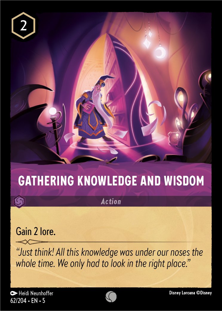 Gathering Knowledge and Wisdom, Shimmering Skies · 62/204
