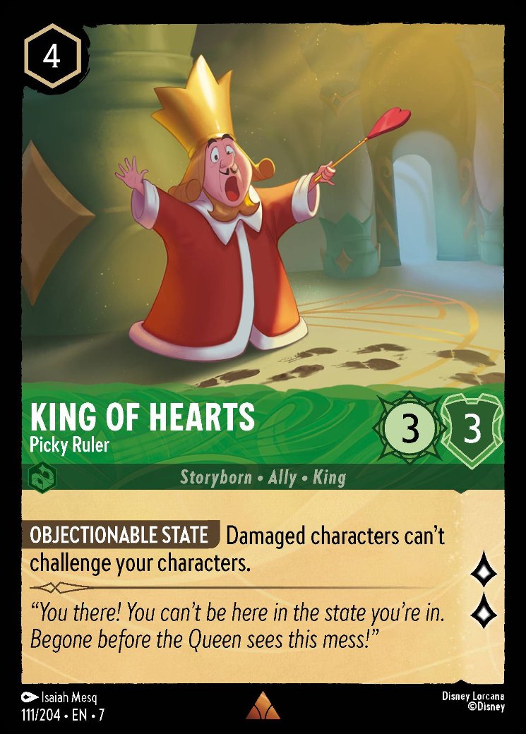 King of Hearts - Picky Ruler, Archazia's Island · 111/204