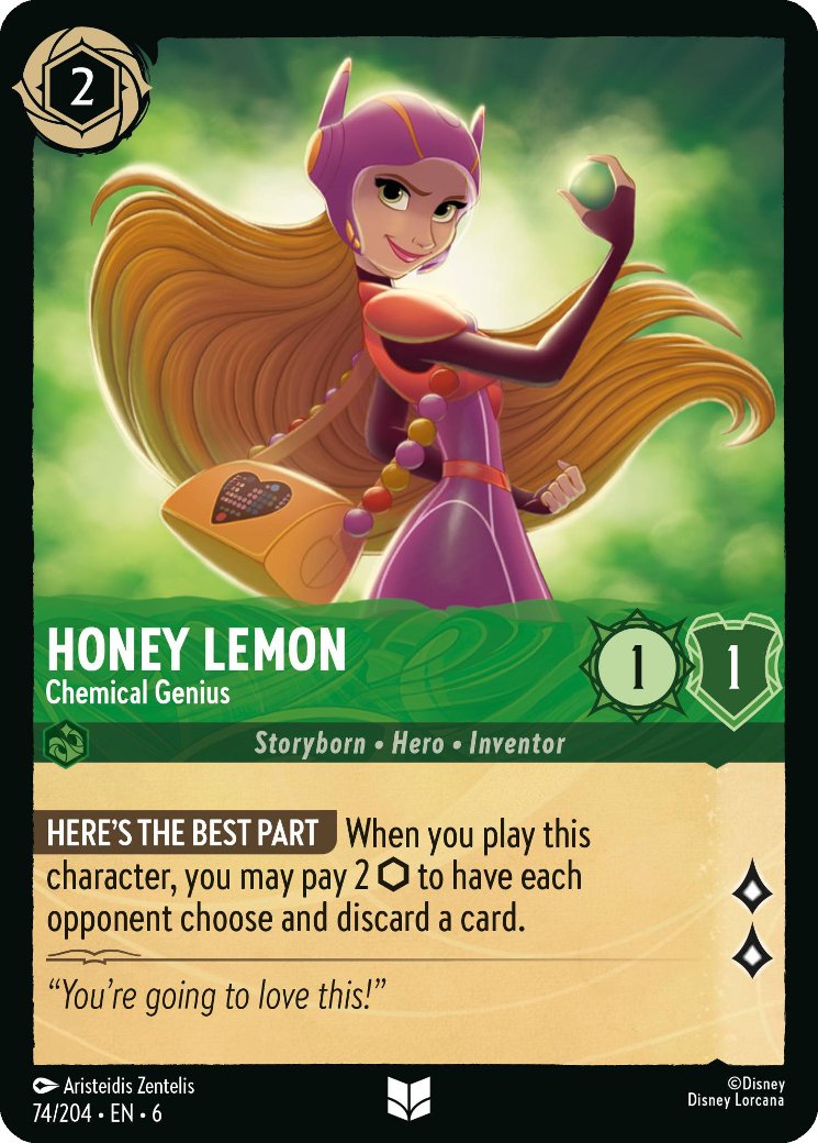 Honey Lemon - Chemical Genius, Azurite Sea · 74/204
