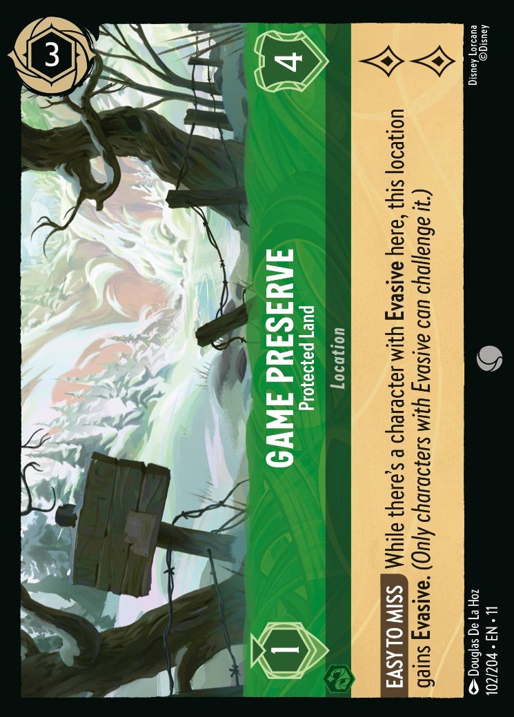 Game Preserve - Protected Land, Winterspell · 102/204