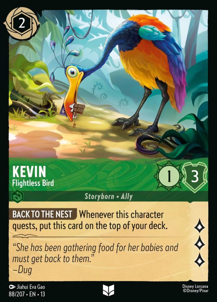 Kevin - Flightless Bird, Attack of the Vine! · 88/207