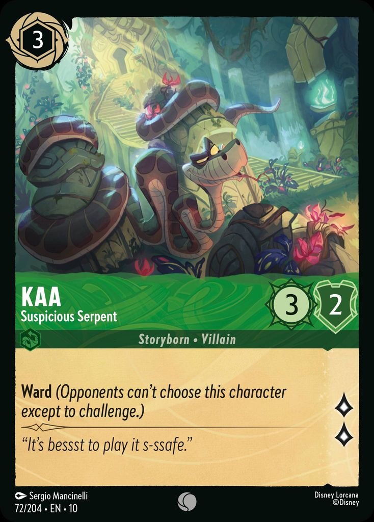 Kaa - Suspicious Serpent, Whispers in the Well · 72/204