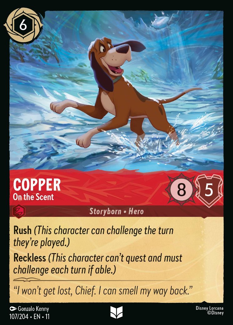 Copper - On the Scent, Winterspell · 107/204