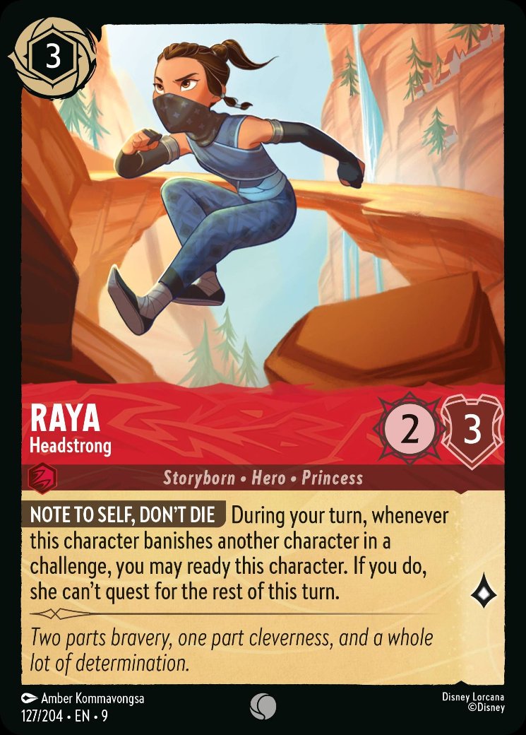 Raya - Headstrong, Fabled · 127/204
