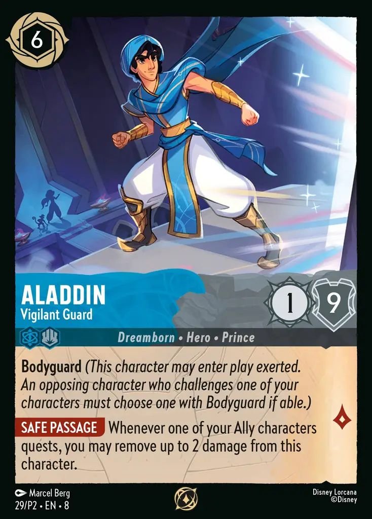 Aladdin - Vigilant Guard, Disney Lorcana Promo Cards · 29
