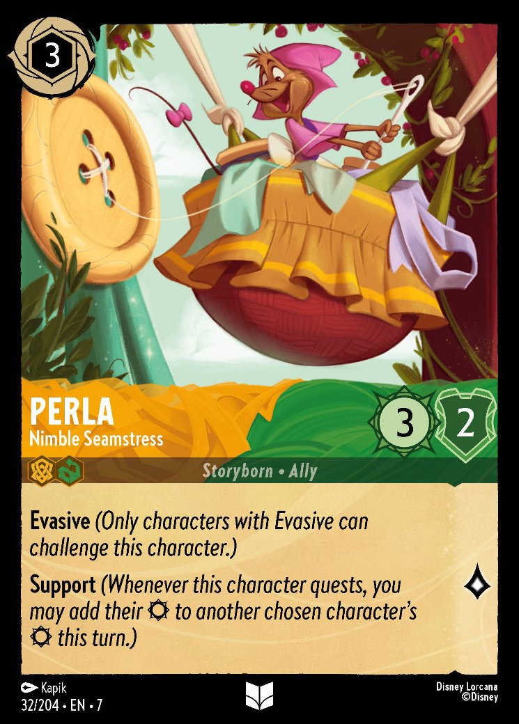 Perla - Nimble Seamstress, Archazia's Island · 32/204