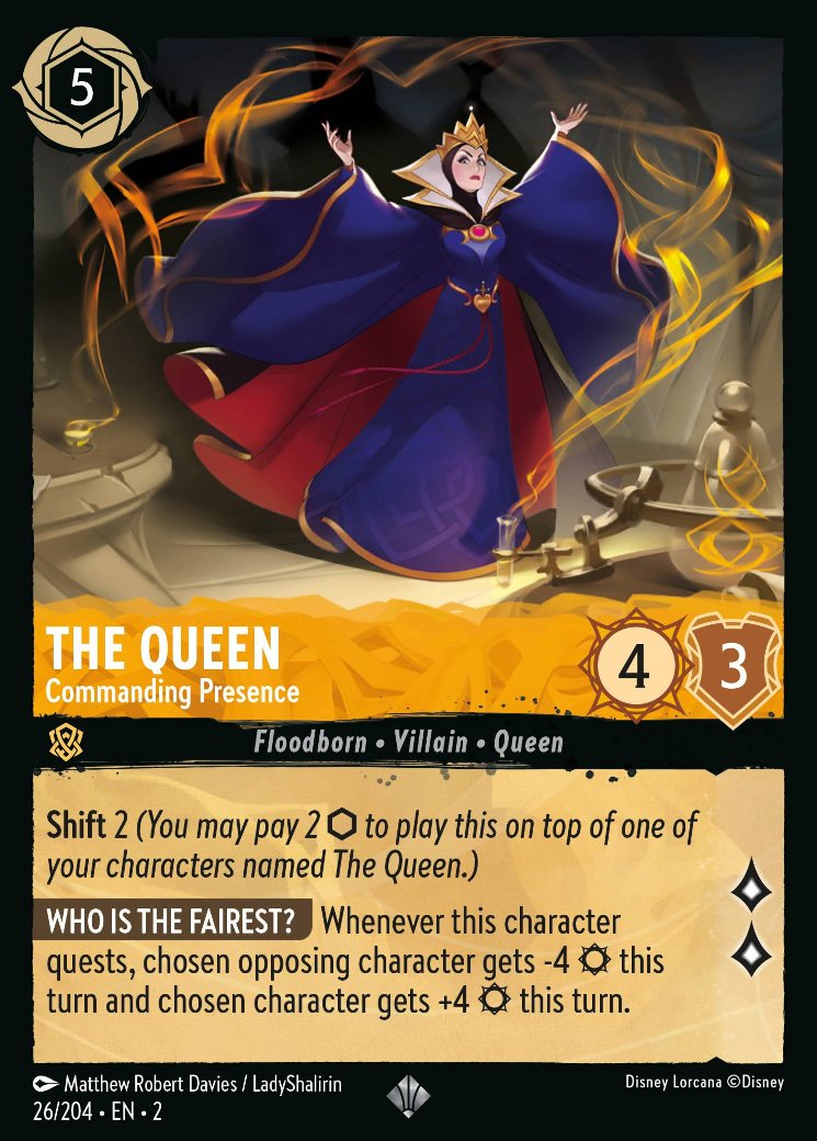 The Queen - Commanding Presence, Rise of the Floodborn · 26/204