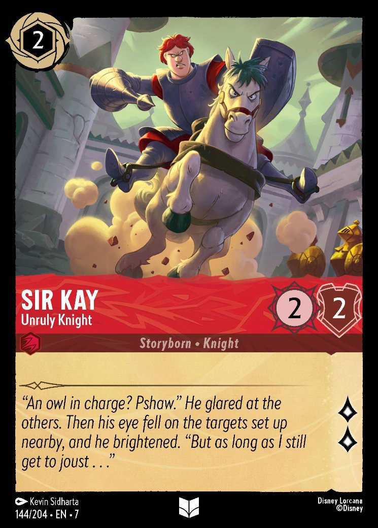 Sir Kay - Unruly Knight, Archazia's Island · 144/204