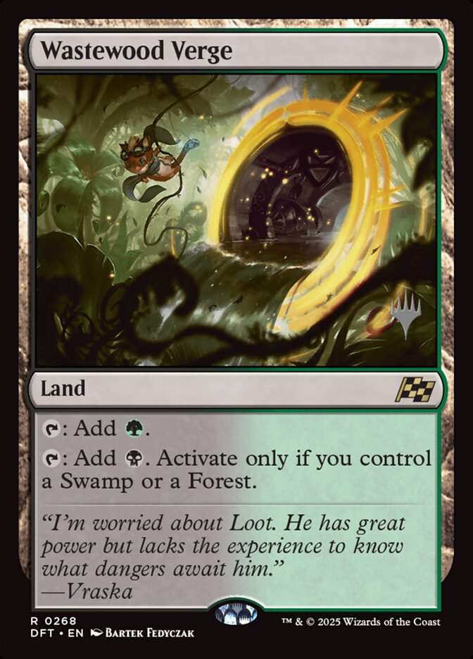 Wastewood Verge, Aetherdrift Promos · 0268