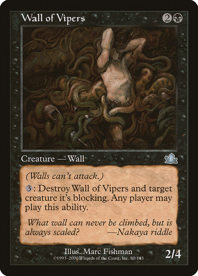 Wall of Vipers, Prophecy · 80/143