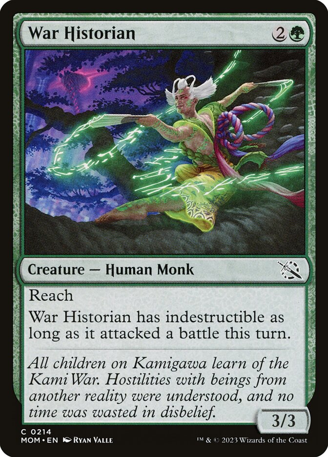 War Historian, March of the Machine · 0214