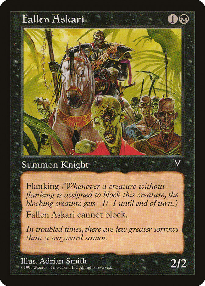 Fallen Askari, Visions · 59