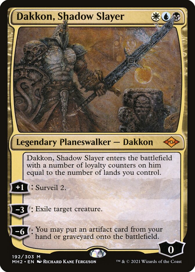 Dakkon, Shadow Slayer, Modern Horizons 2 · 192/303