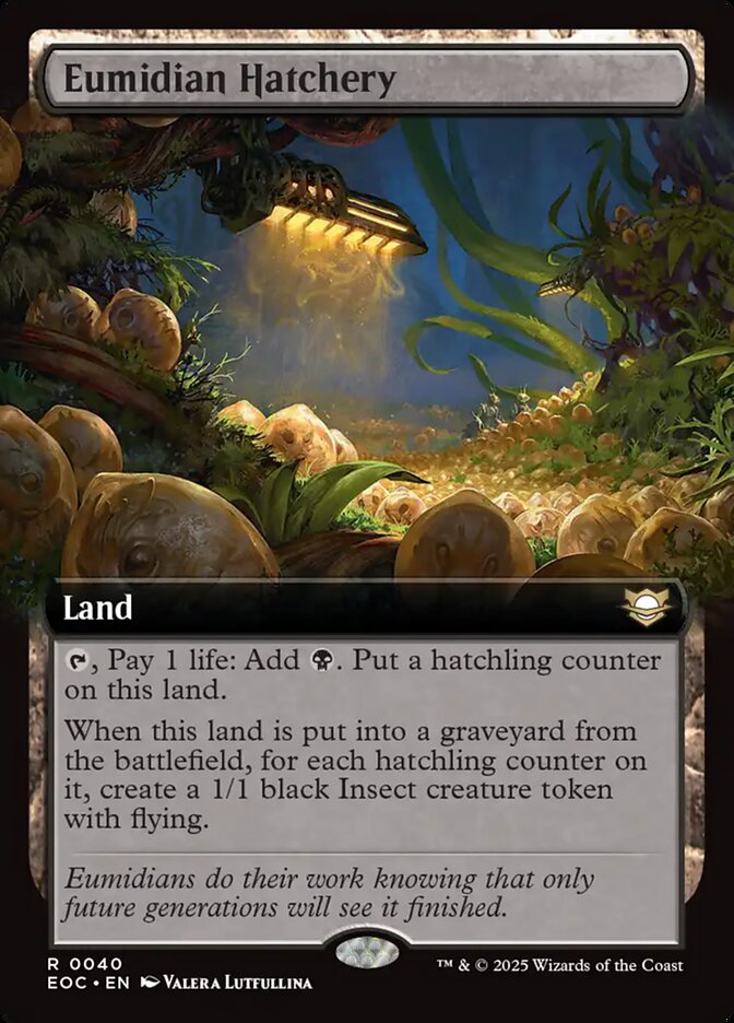 Eumidian Hatchery, Edge of Eternities Commander · 0040