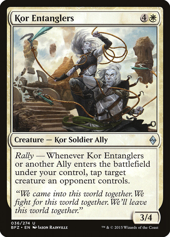 Kor Entanglers, Battle for Zendikar · 036/274