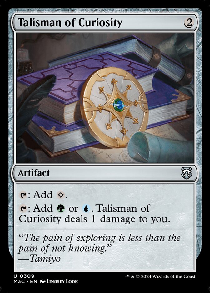 Talisman of Curiosity, Modern Horizons 3 Commander · 0309