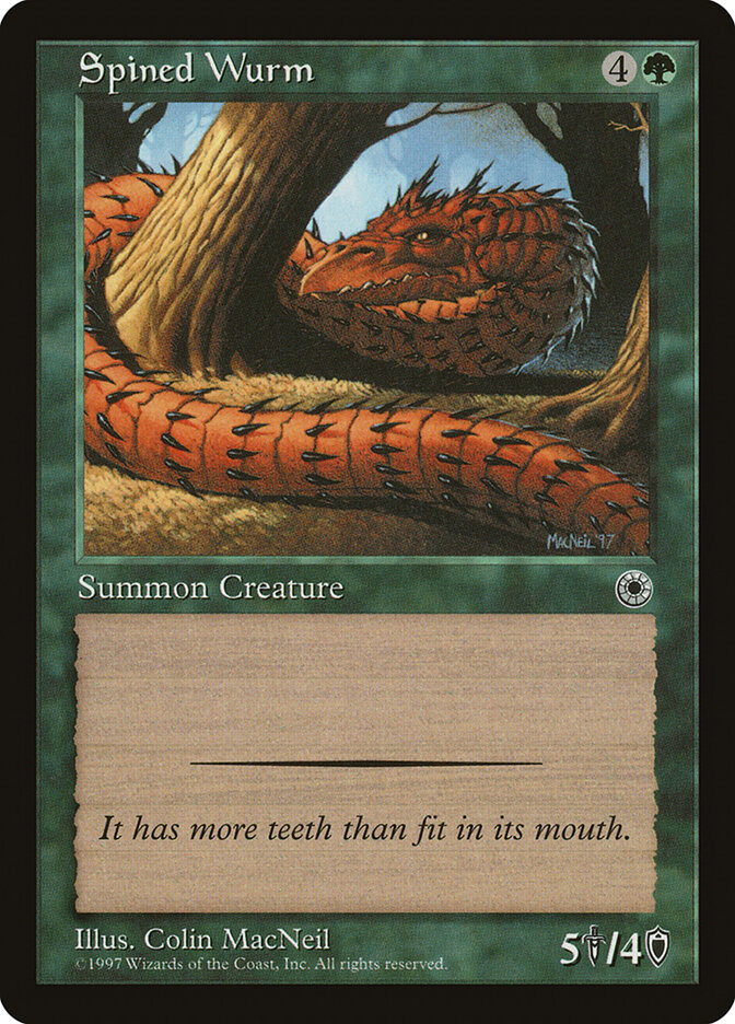 Spined Wurm, Portal · 185