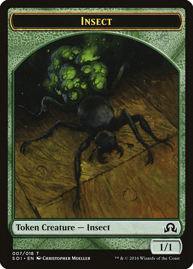 Insect, Shadows over Innistrad Tokens · 007