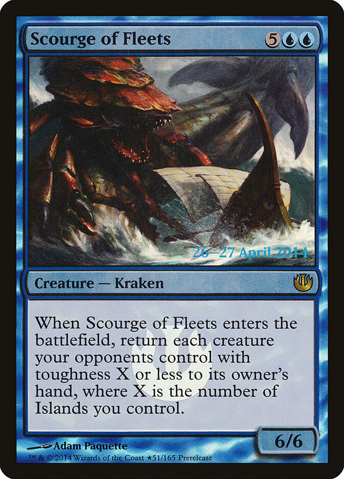 Scourge of Fleets, Journey into Nyx Promos · 51-star