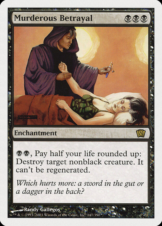 Murderous Betrayal, Eighth Edition · 147/350