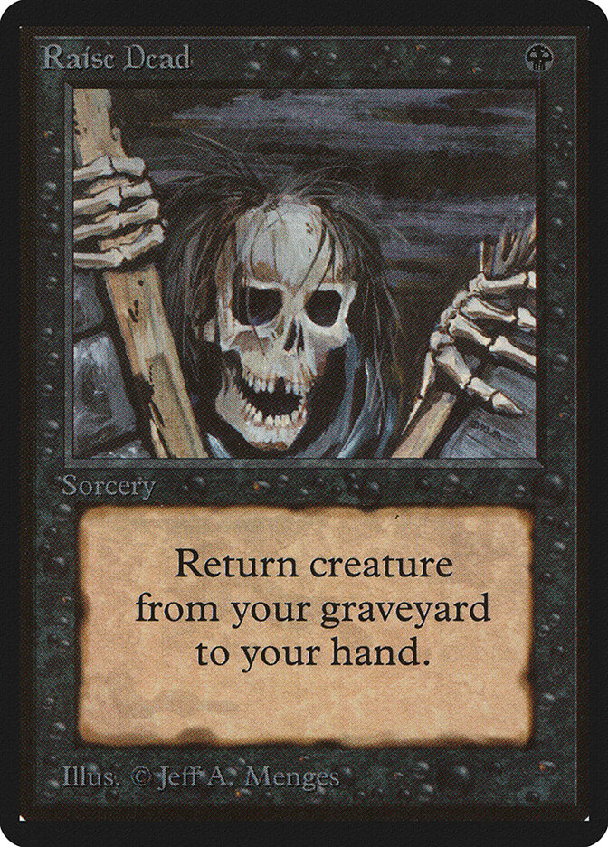 Raise Dead, Limited Edition Beta · 123