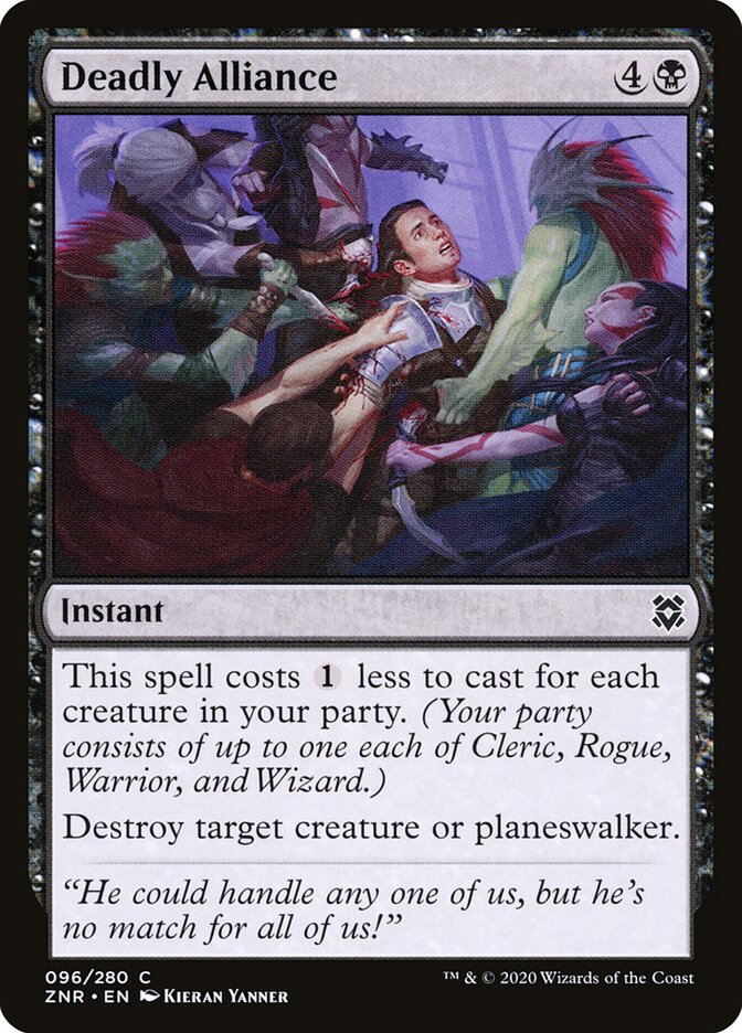 Deadly Alliance, Zendikar Rising · 096/280