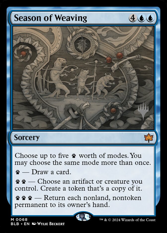 Season of Weaving, Bloomburrow Promos · 0068