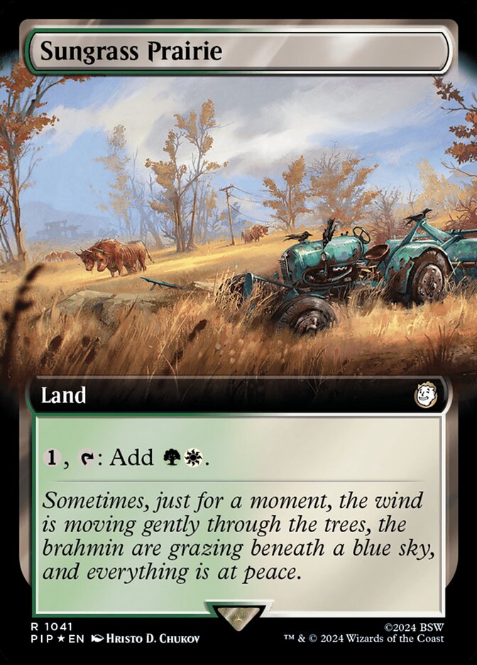 Sungrass Prairie, Fallout · 1041