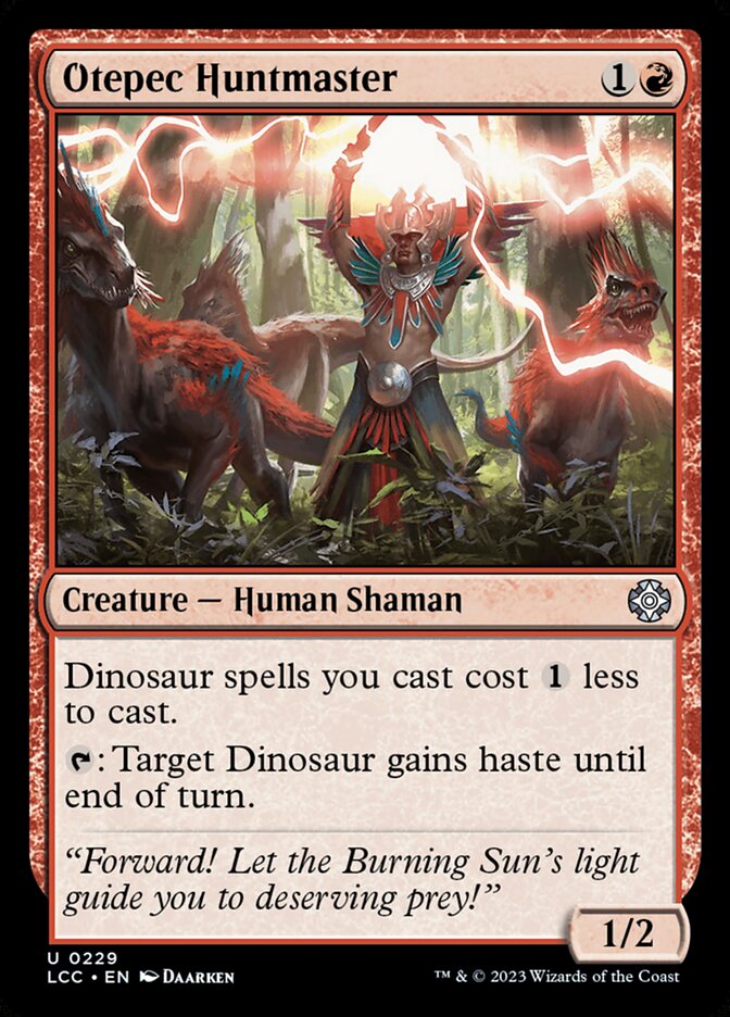 Otepec Huntmaster, The Lost Caverns of Ixalan Commander · 0229