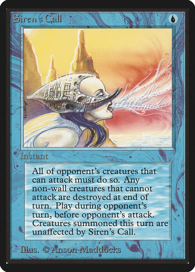Siren's Call, Limited Edition Beta · 78