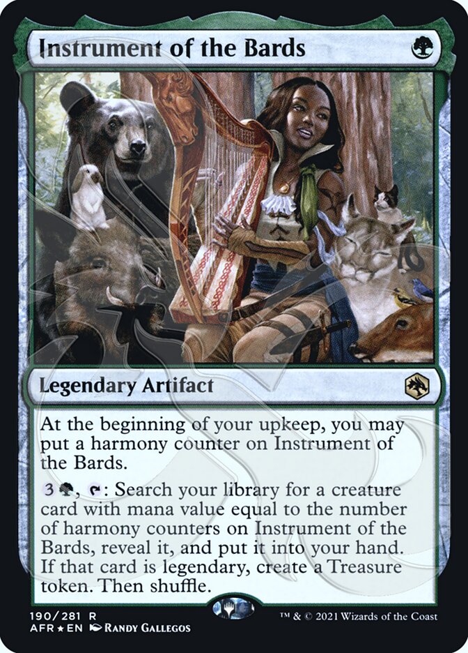Instrument of the Bards, Adventures in the Forgotten Realms Promos · 190a