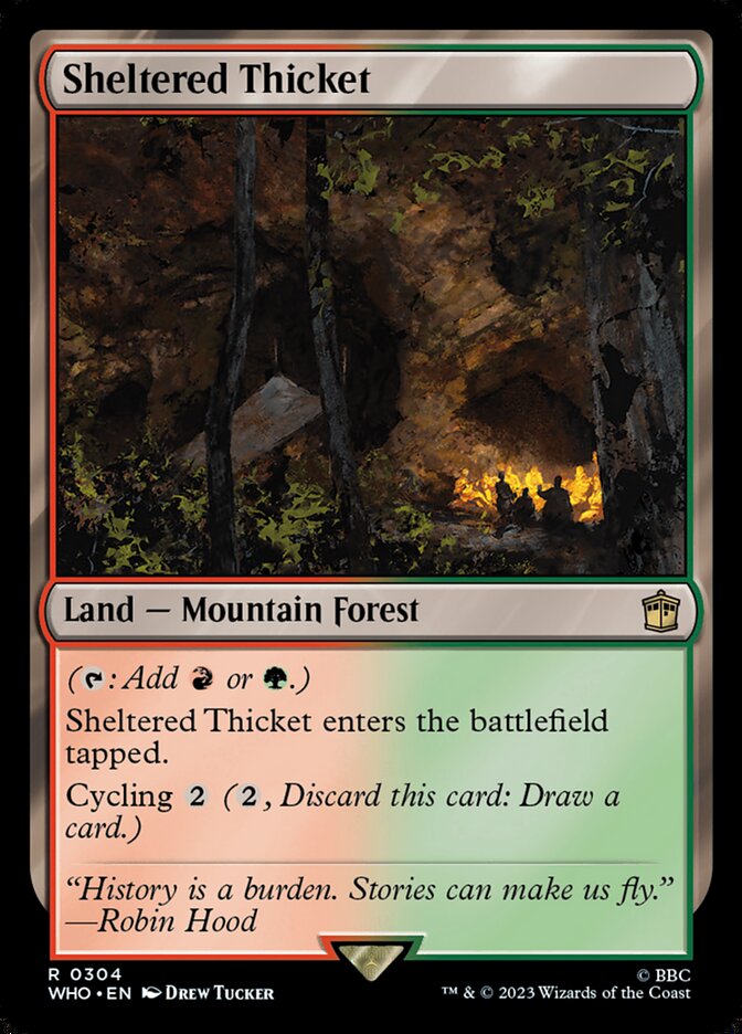 Sheltered Thicket, Doctor Who · 0304