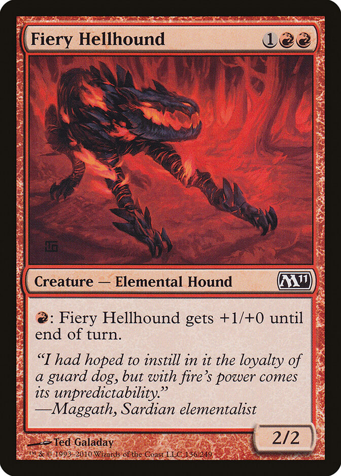 Fiery Hellhound, Magic 2011 · 136/249