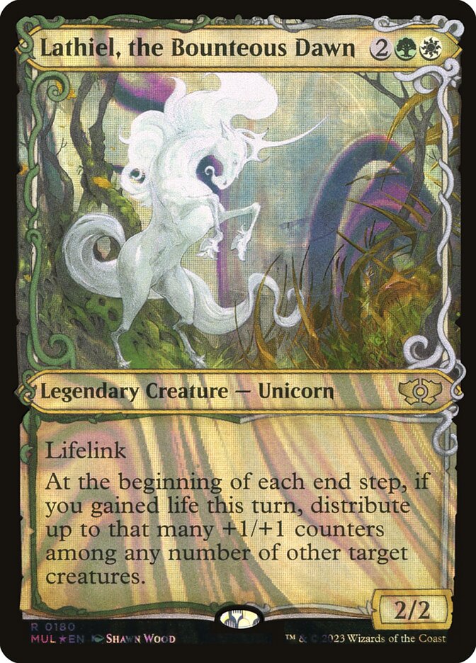 Lathiel, the Bounteous Dawn, Multiverse Legends · 0180