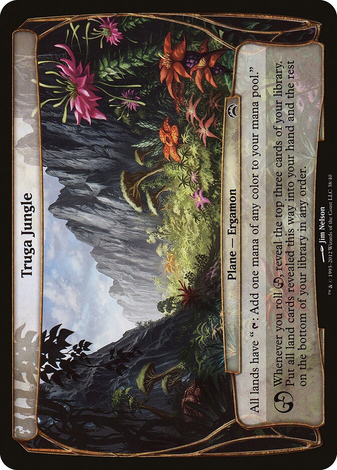 Truga Jungle, Planechase 2012 Planes · 38/40