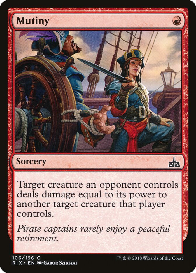 Mutiny, Rivals of Ixalan · 106/196
