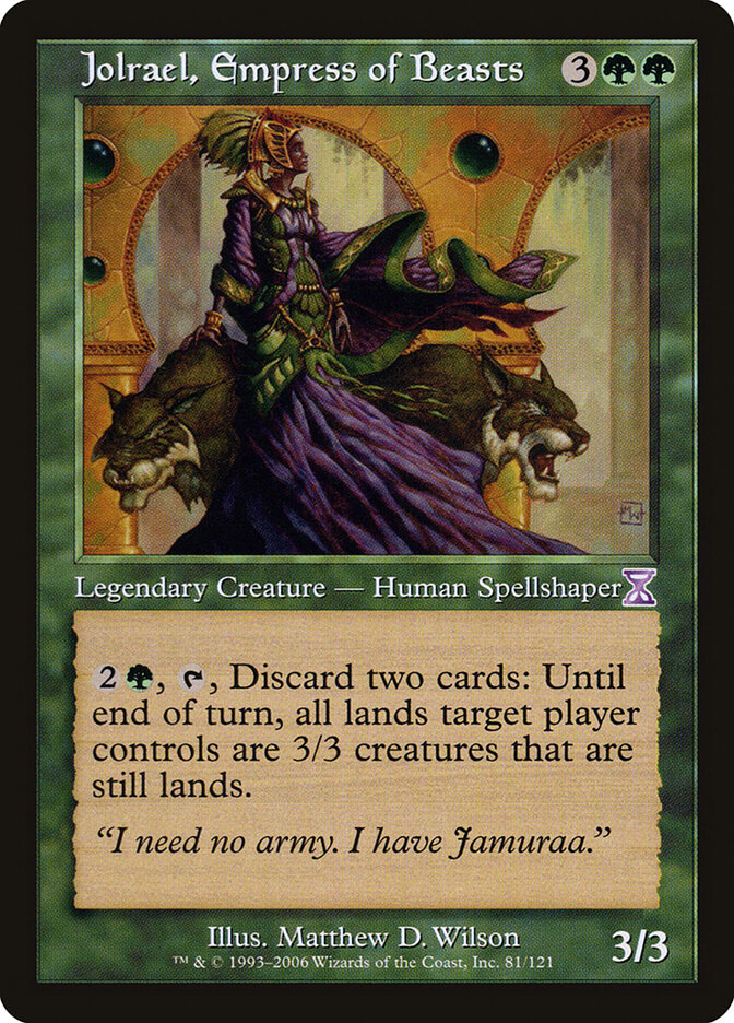 Jolrael, Empress of Beasts, Time Spiral Timeshifted · 81/121