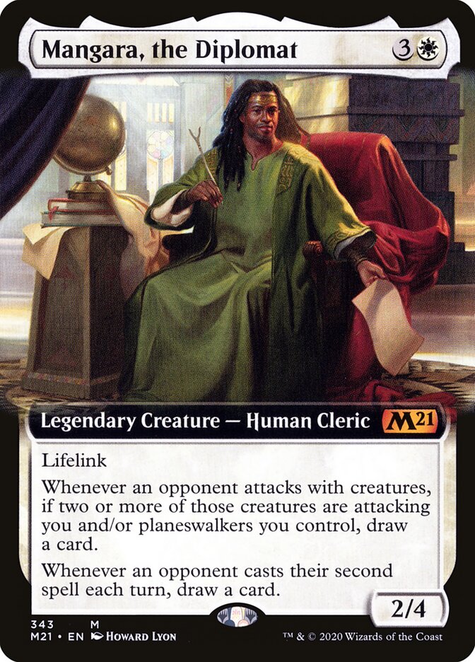 Mangara, the Diplomat, Core Set 2021 · 343