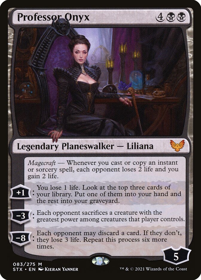 Professor Onyx, Strixhaven: School of Mages · 083/275